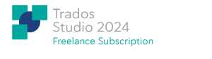 Trados Studio 2024 Freelance - Suscripción